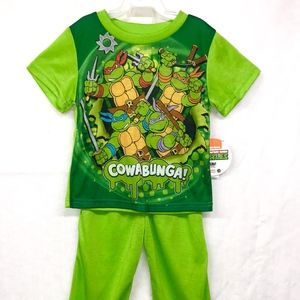NWT Size 3 T TMNT Teenage Mutant Ninja Turtles Pj